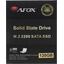 SSD Afox <MS200> (120 , M.2, M.2 SATA, 3D TLC (Triple Level Cell)),  