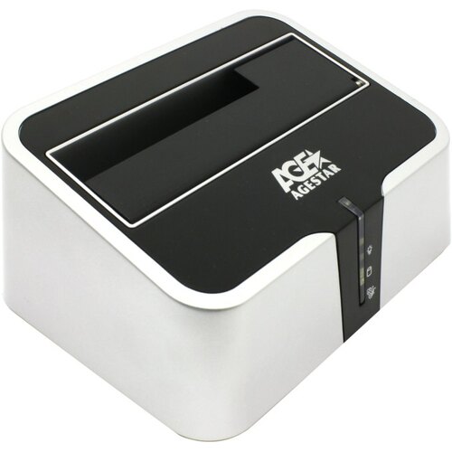 Кредл для HDD формата 3.5" или 2.5" (DAS) AgeStar 3UBT2-Silver