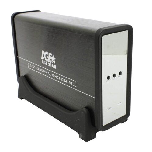 Внешний корпус для 3.5" винчестеров (DAS) AgeStar SCB3AH1T-Black