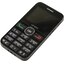 Телефон Alcatel 2008G Full Black, вид основной