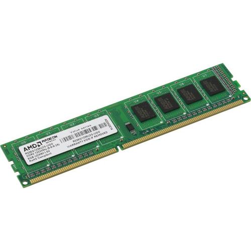 Модуль памяти AMD Radeon Value Series <R338G1339U2S-UGO> DDR3 1x 8 Гб <PC3-10600>