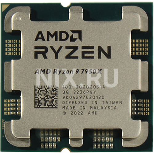 Процессор AMD Ryzen 9 7950X BOX (без кулера) (100-100000514WOF