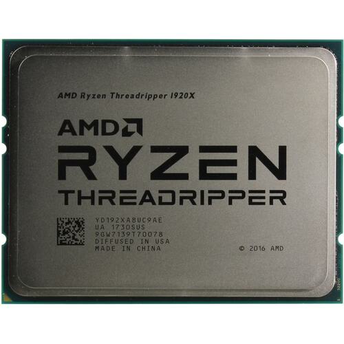 Процессор AMD Ryzen Threadripper 1920X BOX (без кулера) (YD192XA, YD192XA8UC9AE)