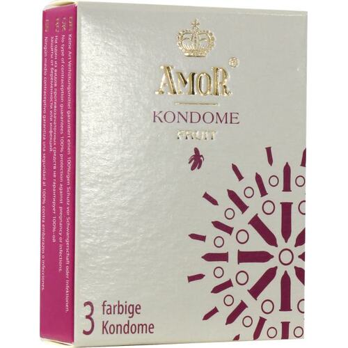 Презервативы Amor Fruit 3 шт.