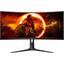 ЖК-монитор для игр 34" (86.4 см) AOC CU34G2XP, вид спереди