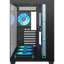 Корпус Miditower APC QW500-7FM12A-C10-UC ATX без БП с окном, вид спереди