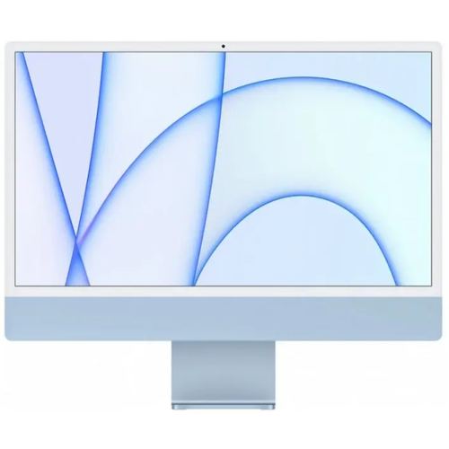 MGPK3C/A Моноблок Apple iMac A2438 24" 4.5K M1 8 (3.2) 8Gb SSD256Gb 8 macOS мышь синий