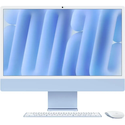 MWUF3HN/A Моноблок Apple iMac A3247 24" 4.5K M4 8 core (4) 16Gb SSD256Gb 8 core GPU macOS 143W синий 4480x2520