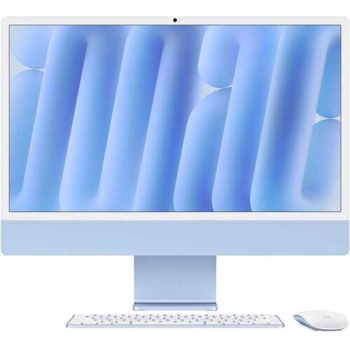MWUF3HN/A Моноблок Apple iMac A3247 24" 4.5K M4 8 core (4) 16Gb SSD256Gb 8 core GPU macOS 143W синий 4480x2520