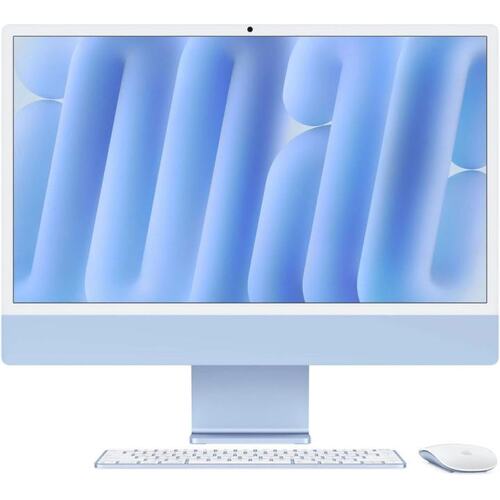 MWV33HN/A Моноблок Apple iMac A3137 24" 4.5K M4 10 core (4) 16Gb SSD512Gb 10 core GPU macOS 143W синий 4480x2520