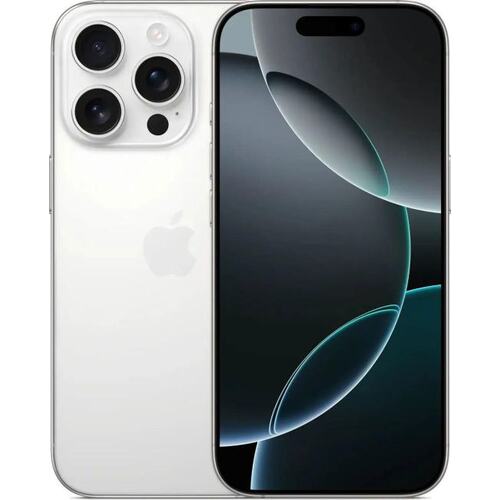 MYN13J/A Смартфон Apple A3292 iPhone 16 Pro 256Gb белый титан моноблок 3G 4G 1Sim 6.3" 1206x2622 iOS 18 48Mpix 802.11 a
