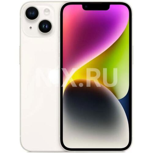 MVUQ3CH/A Смартфон Apple iPhone 14 128Gb (2SIM) Starlight (MVUQ3CH/A)
