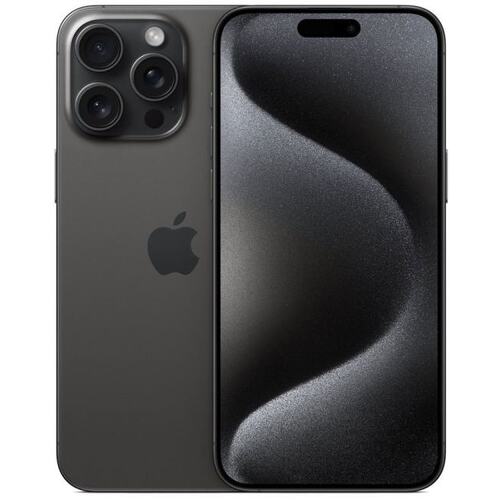 Смартфон Apple iPhone 15 Pro MAX Black Titanium 256 Гб nano SIM + eSIM
