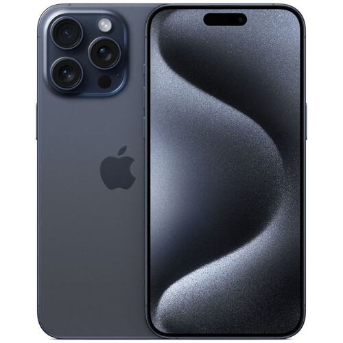 Смартфон Apple iPhone 15 Pro MAX Blue Titanium 256 Гб nano SIM + eSIM