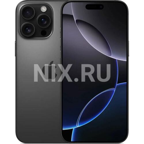 Смартфон Apple iPhone 16 Pro Max Black Titanium 512 Гб Dual nano SIM