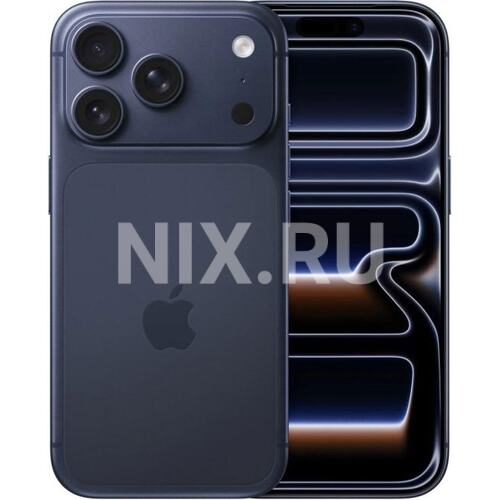 Смартфон Apple iPhone 17 Pro A3523 1Tb темно-синий 3G 4G 1Sim 6.3" MG8R4KH