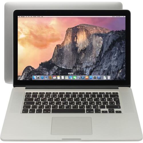 Ноутбук Apple MacBook Pro 15 Retina (середина 2015 года) MJLQ2RU/A A1398 (Intel Core i7, 16 ГБ, 256 ГБ SSD, WiFi, Bluetooth, MacOS, 15")