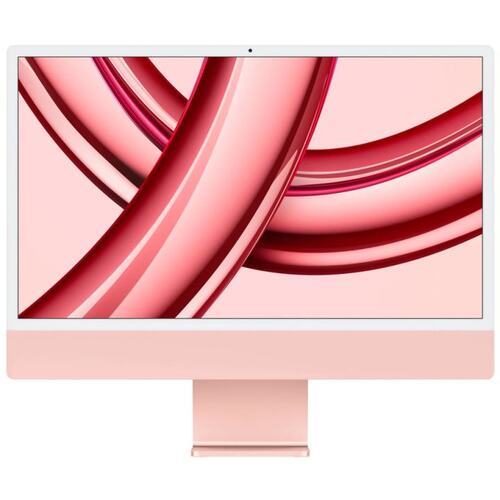 Моноблок Apple iMac 24 (M3, 2023 года, 4 порта) MQRU3LL/A <MQRU3LL/A> M3/8 Гб/512 Гб SSD/Wi-Fi/MacOS/24" (61 см)