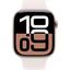Часы Apple Watch Series 10 46mm Розовое золото, вид спереди