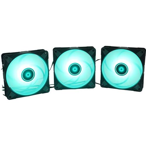 Вентилятор для корпуса Arctic P12 PWM PST RGB 0dB Value Pack with Controller (ACFAN00229A)