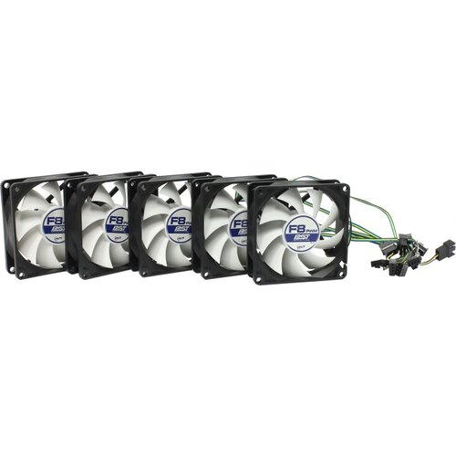Вентилятор для корпуса Arctic F8 PWM PST Value pack (ACFAN00064A)