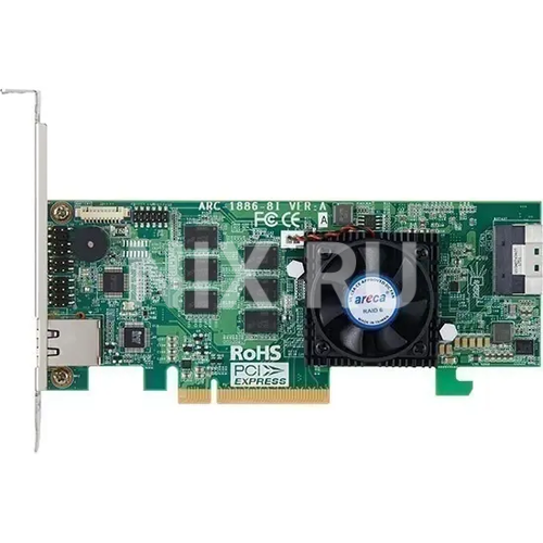 SAS/NVMe RAID контроллер Areca ARC-1886-8I PCI Express