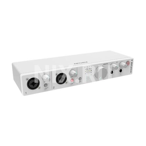 Аудиоинтерфейс Arturia MiniFuse 4 White <800113>