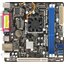 Материнская плата Предустановленный процессор Intel Atom D425 (1.8 ГГц, 1 ядро, 10 Вт) ASRock AD425PV3 2DDR3 Mini-ITX с высокой заглушкой, вид сверху