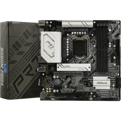 Материнская плата Socket LGA1200 ASRock B560M PRO4 4DDR4 MicroATX