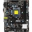 Материнская плата Socket LGA1155 ASRock B75M-DGS R2.0 2LV DDR3/DDR3 MicroATX, вид сверху