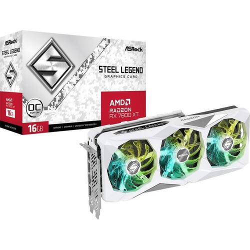 ASRock Steel Legend RX7800XT SL 16GO RADEON RX 7800 XT OC 16 Гб GDDR6
