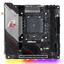 Материнская плата Socket AM4 ASRock X570 PHANTOM GAMING-ITX/TB3 2DDR4 Mini-ITX с высокой заглушкой, вид сверху