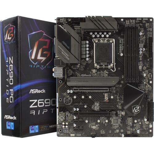 Материнская плата Socket LGA1700 ASRock Z690 PG RIPTIDE 4DDR4 ATX