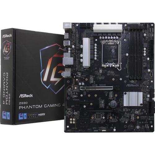 Placa Mae Micro ATX 1700 13/12 Geracao 4DDR4 Z690 PHANTOM GAMING 4 - ASRock  - Info Store - Prod