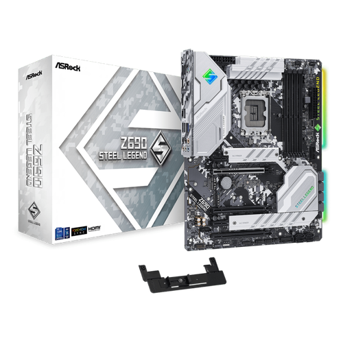Материнская плата Socket LGA1700 ASRock Z690 STEEL LEGEND 4DDR4 ATX