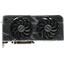Игровая видеокарта ASUS DUAL DUAL-RX7800XT-O16G RADEON RX 7800 XT OC 16 Гб GDDR6, вид сверху