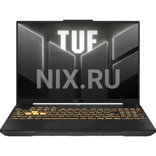 Ноутбук ASUS TUF Gaming F16 FX607JV-N3146 <90NR0HV6-M008L0> (Intel Core i7 13650HX, 16 ГБ, 1 Тб SSD, GeForce<sup>®</sup> RTX 4060 (128 бит), WiFi, Bluetooth, noOS, 16")