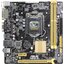 Материнская плата Socket LGA1150 ASUS H81M-R/C/SI 2LV DDR3/DDR3 MicroATX, вид сверху