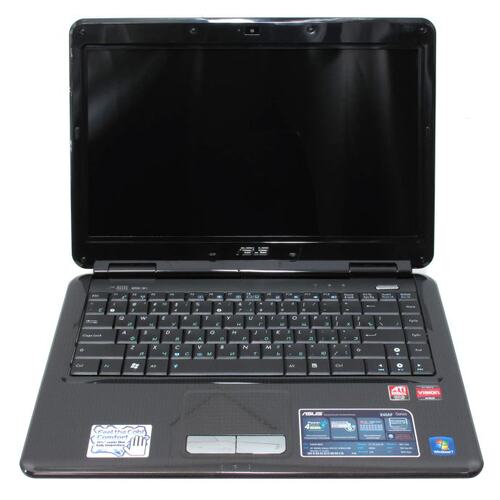 Ноутбук ASUS K40AF (AMD Turion II Ultra Mobile M600, 3 ГБ, 500 Гб HDD, Mobility Radeon HD 5145 (64 бита), WiFi, Win7HB, 14")