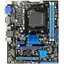 Материнская плата Socket AM3 plus ASUS M5A78L-M LE/USB3 2DDR3 MicroATX, вид сверху