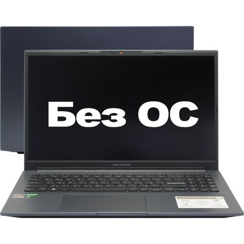 Ноутбук ASUS Vivobook Pro 15 M6500QH-HN034 <90NB0YJ1-M001N0> (AMD Ryzen 5 5600H, 8 ГБ, 512 Гб SSD, GeForce<sup>®</sup> GTX 1650 (128 бит), WiFi, Bluetooth, noOS, 15")