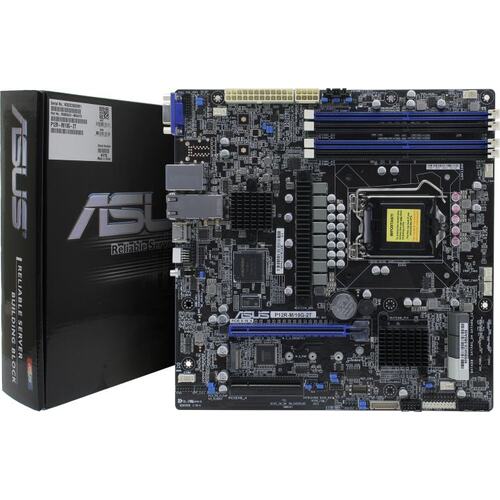 Серверная материнская плата Socket LGA1200 ASUS P12R-M-10G-2T 4DDR4 ECC MicroATX