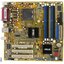 Материнская плата Socket LGA775 ASUS P5GV-TMX 4DDR SDRAM MicroATX, вид сверху