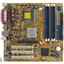 Материнская плата Socket LGA775 ASUS P5P800-VM 4DDR SDRAM MicroATX, вид сверху