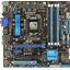 Материнская плата Socket LGA1155 ASUS P8Z77-M 4LV DDR3/DDR3 MicroATX, вид сверху
