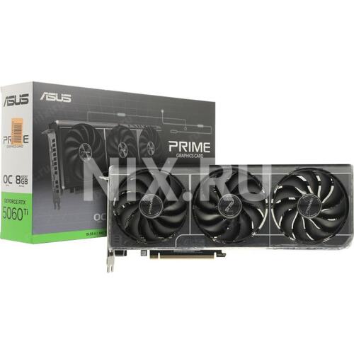 Игровая видеокарта ASUS PRIME PRIME-RTX5060TI-O8G GeForce® RTX 5060 Ti