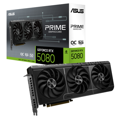 ASUS PRIME PRIME-RTX5080-O16G GeForce<sup>®</sup> RTX 5080 OC 16 Гб GDDR7