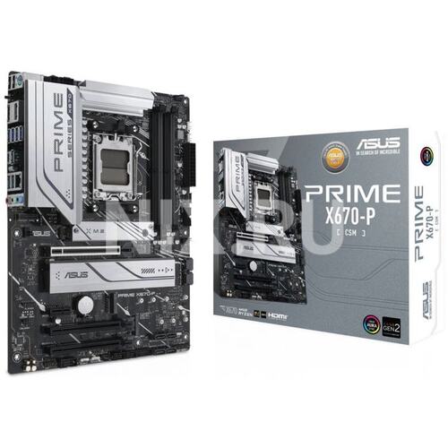 Socket AM5 ASUS PRIME X670 P CSM 4DDR5 ECC ATX