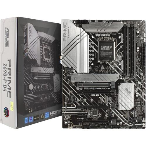 Материнская плата Socket LGA1700 ASUS PRIME Z690-P D4 4DDR4 ATX