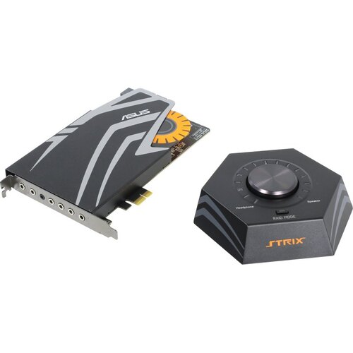Мультимедийная звуковая карта PCI Express ASUS STRIX RAID PRO <90YB00I0-M1UA00>